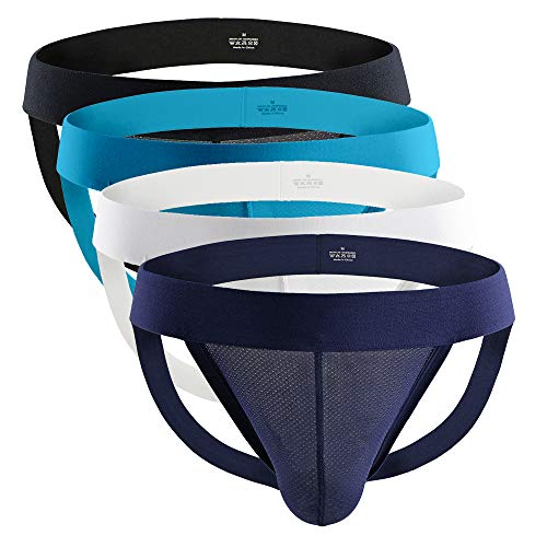 Billtop Herren Jockstrap Mesh Pouch Athletic Supporters Unterwäsche für Herren von Billtop