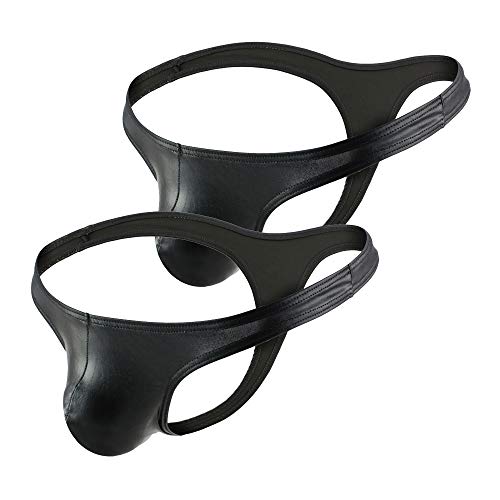 Billtop Herren Tanga sexy Unterwäsche Männer String Kunstleder Unterwäsche Pack Billtop Herren Tanga sexy Unterwäsche Männer String Kunstleder Unterwäsche Pack von Billtop