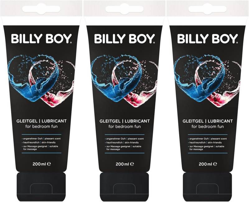 Billy Boy Gleitgel Black, Duopack, 3-tlg., Wasserbasiert Billy Boy Gleitgel Black, Duopack, 3-tlg., Wasserbasiert von Billy Boy