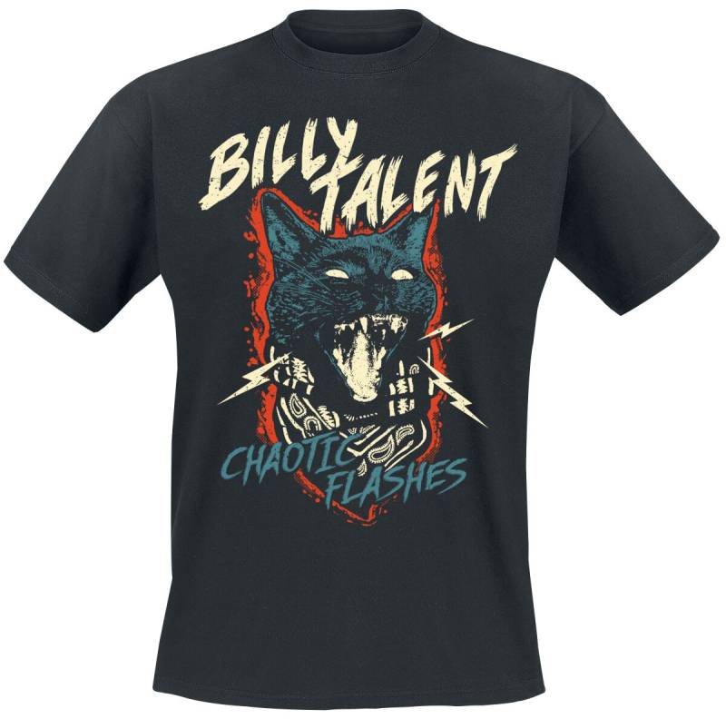 Billy Talent Chaotic Flashes T-Shirt schwarz in M von Billy Talent