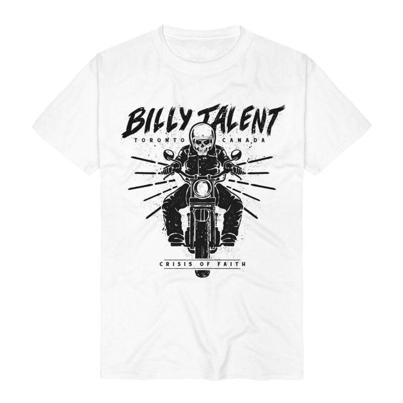 Billy Talent Ghostfaith Killah T-Shirt weiß in L von Billy Talent