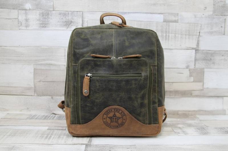 Billy The Kid Freizeitrucksack SN Billy the Kid BTK-Hunter City-Rucksack khaki/brown von Billy The Kid