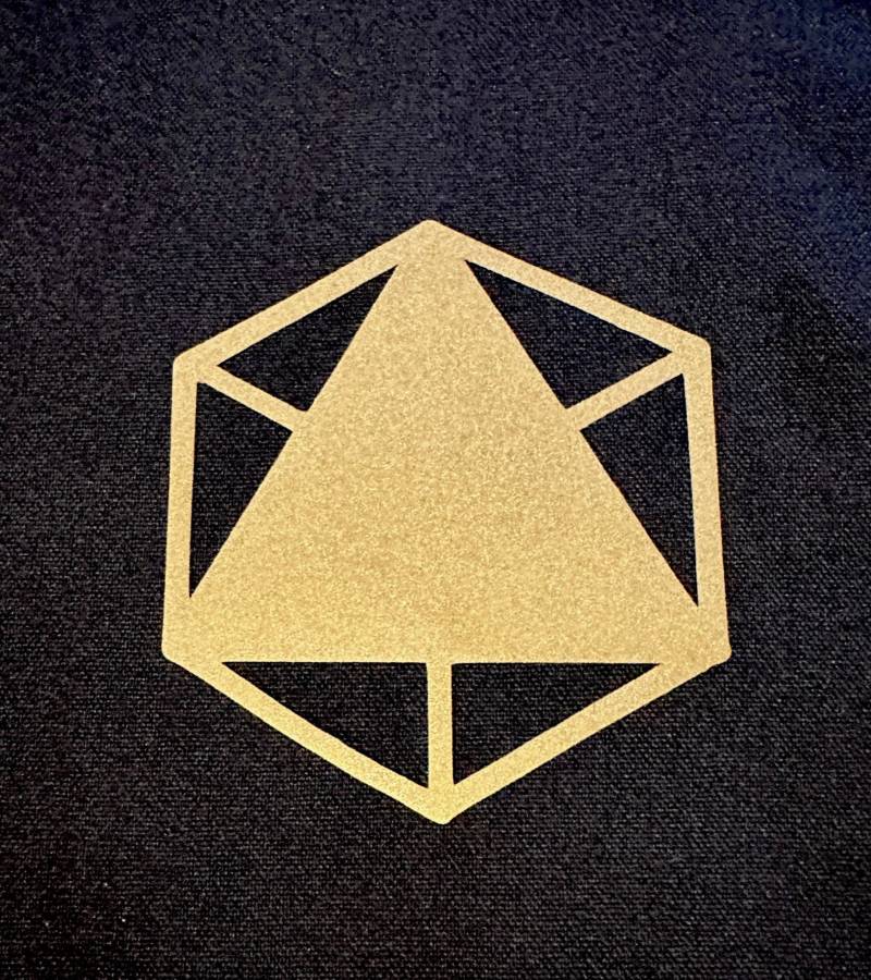 Pyramid Squared - Reflektierende Applikation Für Kleidung Und Accessoires von BillyBeSeen