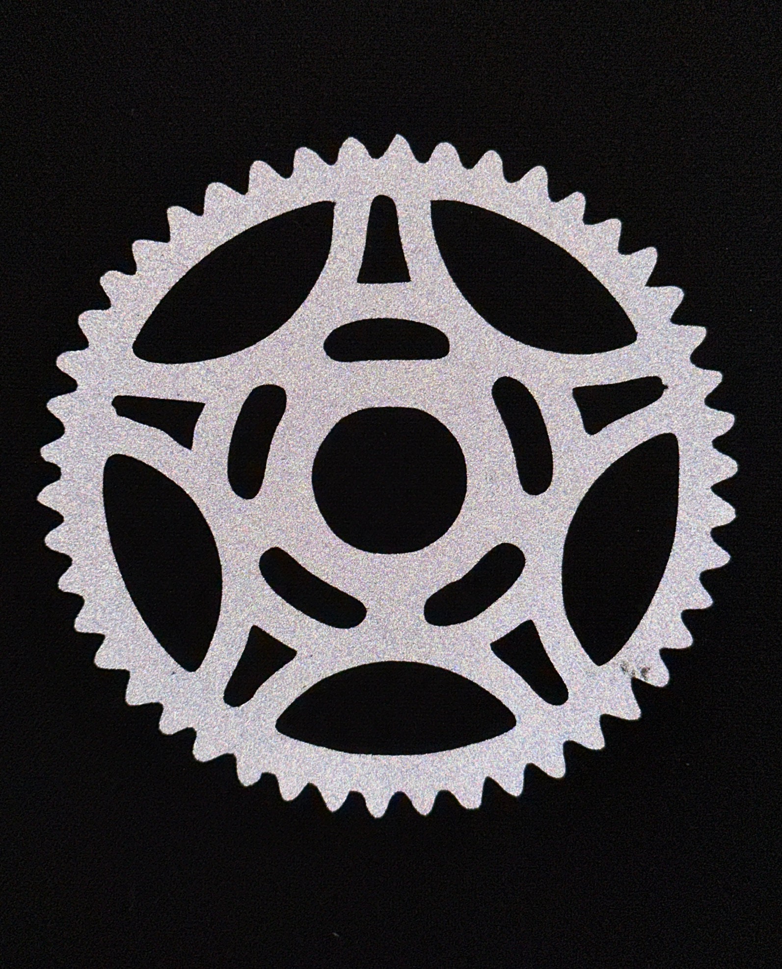 Zahnrad/Kettenring Reflektierend Für Kleidung Und Accessoires von BillyBeSeen