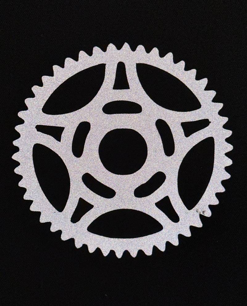 Zahnrad/Kettenring Reflektierend Für Kleidung Und Accessoires von BillyBeSeen