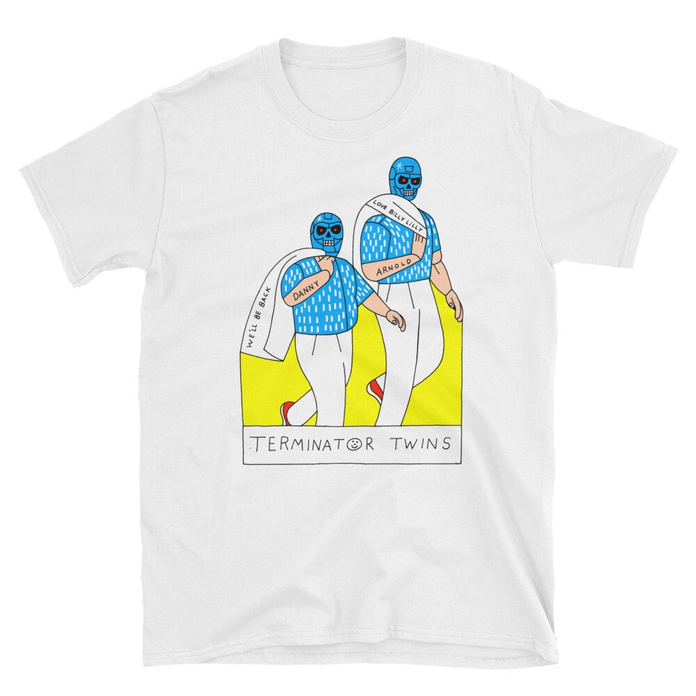 Terminator-Zwillinge-Kurzarm Unisex T-Shirt Terminator-Zwillinge-Kurzarm Unisex T-Shirt von BillyLillyUniverse