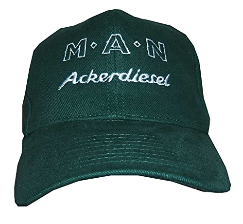 Baseball-Cap M-A-N, Grün von Bimaxx