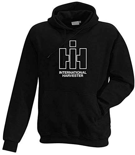 Bimaxx Hoodie IHC International Harvester Oldtimer-Sweathirt Herren Langarm Brustdruck | Schwarz | Größe XXL Bimaxx Hoodie IHC International Harvester Oldtimer-Sweathirt Herren Langarm Brustdruck | Schwarz | Größe XXL von Bimaxx