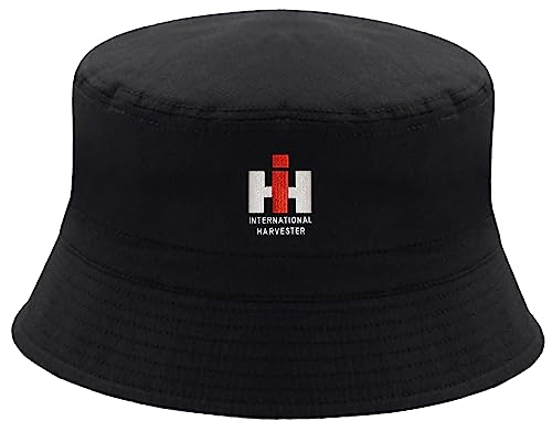 Bimaxx IHC Int. Harvester Oldtimer Kappe Sonnenhut Wendemütze mit Stickmotiv | Schwarz | Größe L/XL Bimaxx IHC Int. Harvester Oldtimer Kappe Sonnenhut Wendemütze mit Stickmotiv | Schwarz | Größe L/XL von Bimaxx