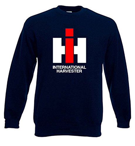 Bimaxx IHC Pullover International Harvester Herren Sweatshirt Langarm Rundhals | Navylau | Größe 3XL von Bimaxx