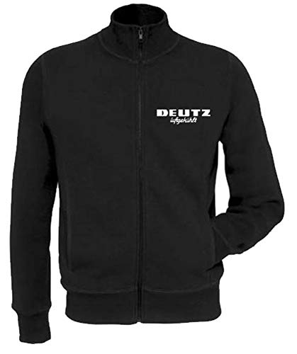 Sweatjacke | Deutz | Brust- und Rückendruck | Schwarz | Größe L von Bimaxx