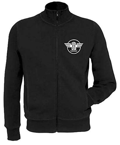 Sweatjacke | Hanomag | Brust- und Rückendruck | Schwarz | Größe L von Bimaxx