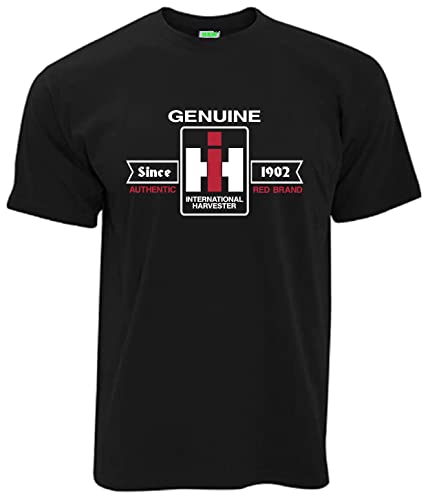 T-Shirt | Genuine IHC Red Power | Schwarz | Größe XXL von Bimaxx