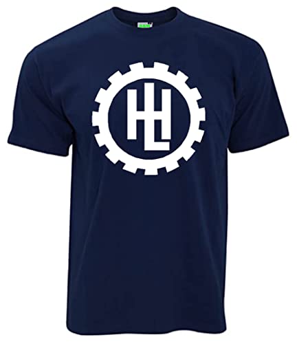 T-Shirt Lanz Bulldog Heinrich Lanz Herrenshirt Kurzarm Rundkragen | Navyblau | Größe 3XL von Bimaxx