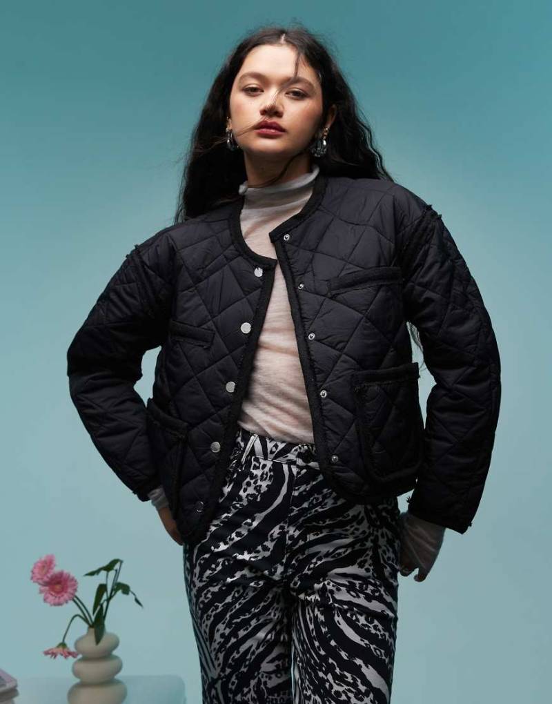 BIMBA Y LOLA - Leichte Pufferjacke in Mitternachtsblau-Marineblau von Bimba Y Lola