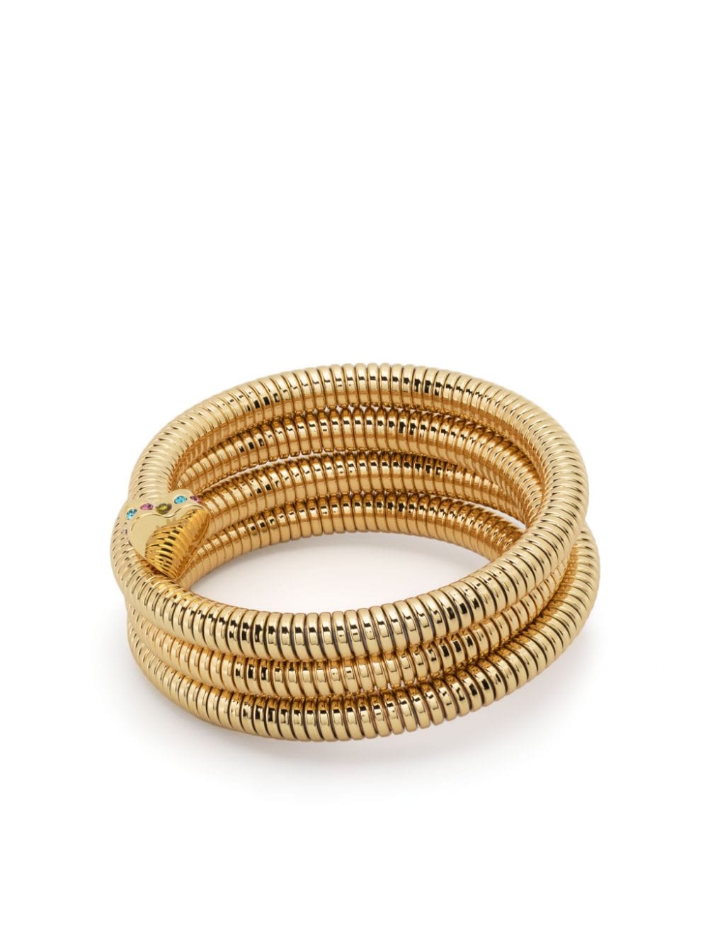 Bimba y Lola Wickelarmband mit Kristallverzierung - Gold von Bimba y Lola