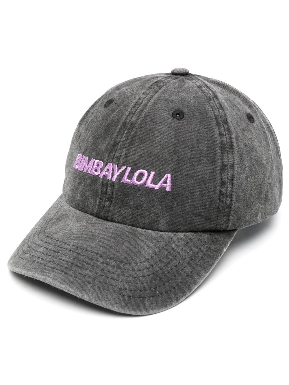 Bimba y Lola Baseballkappe mit Logo-Stickerei - Schwarz von Bimba y Lola