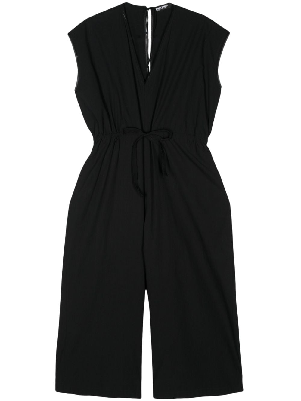 Bimba y Lola Jumpsuit aus Popeline - Schwarz von Bimba y Lola