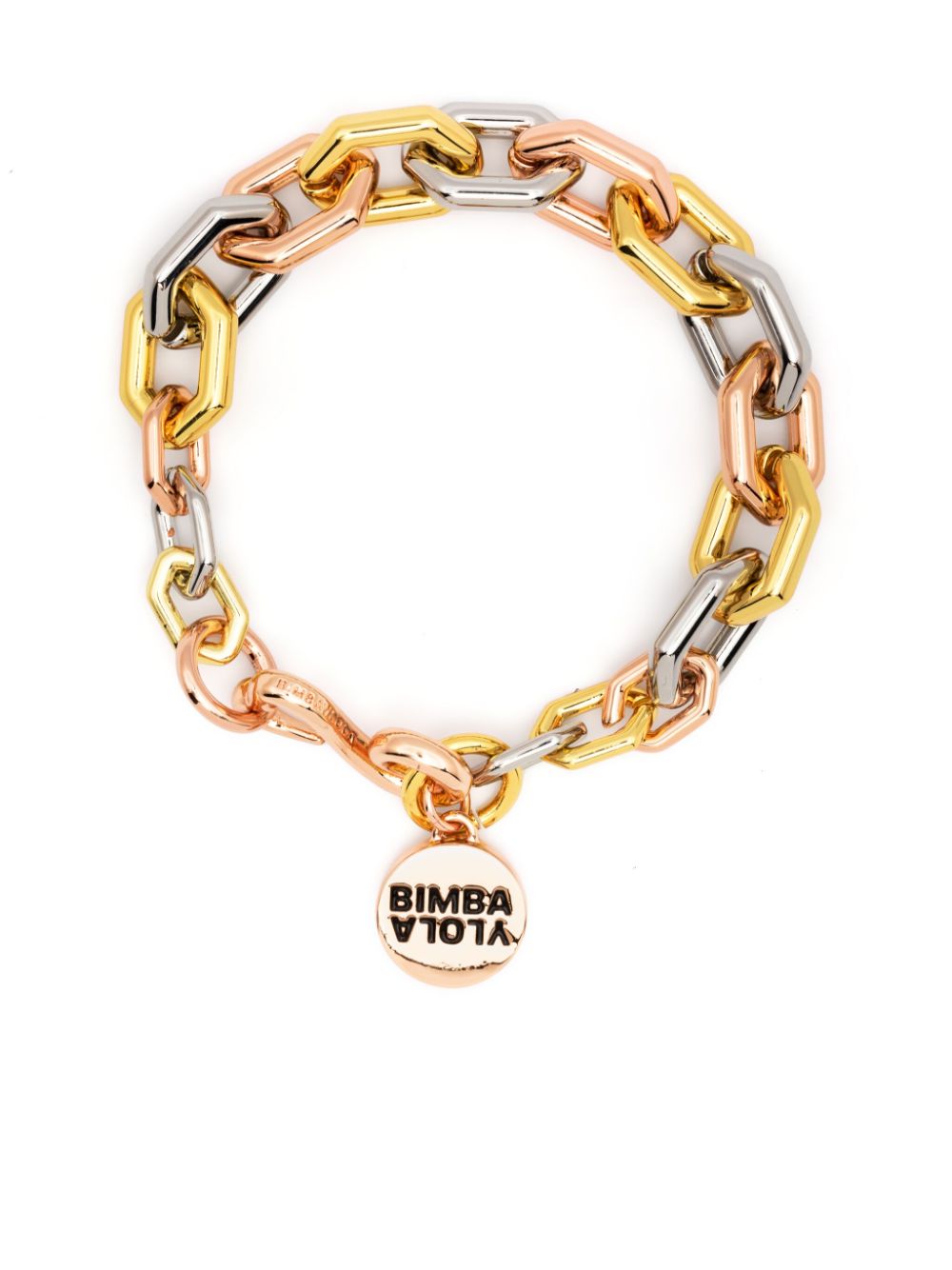 Bimba y Lola Kettenarmband mit sechseckigem Design - Gold von Bimba y Lola