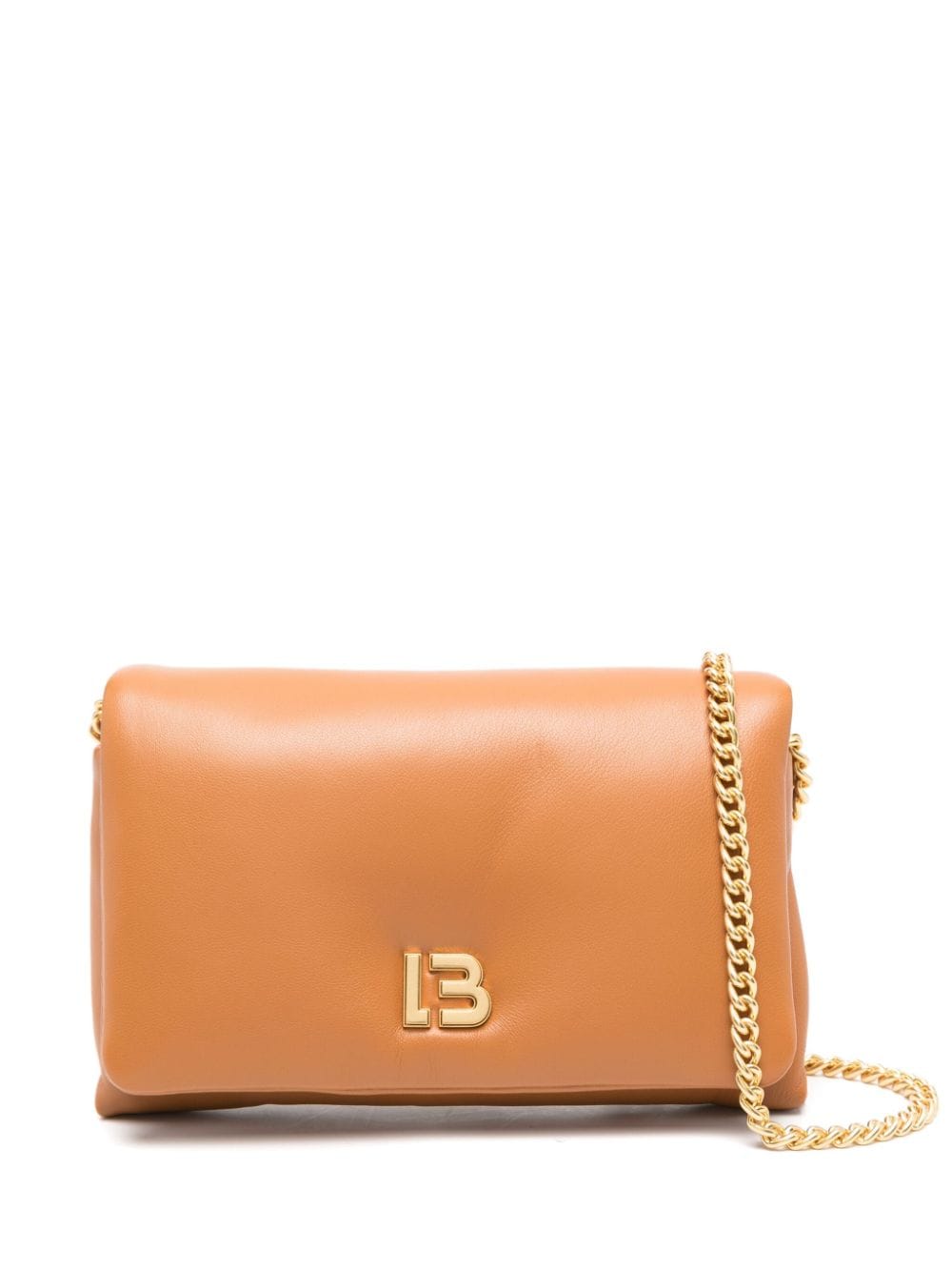 Bimba y Lola Schultertasche mit Logo-Schild - Nude von Bimba y Lola