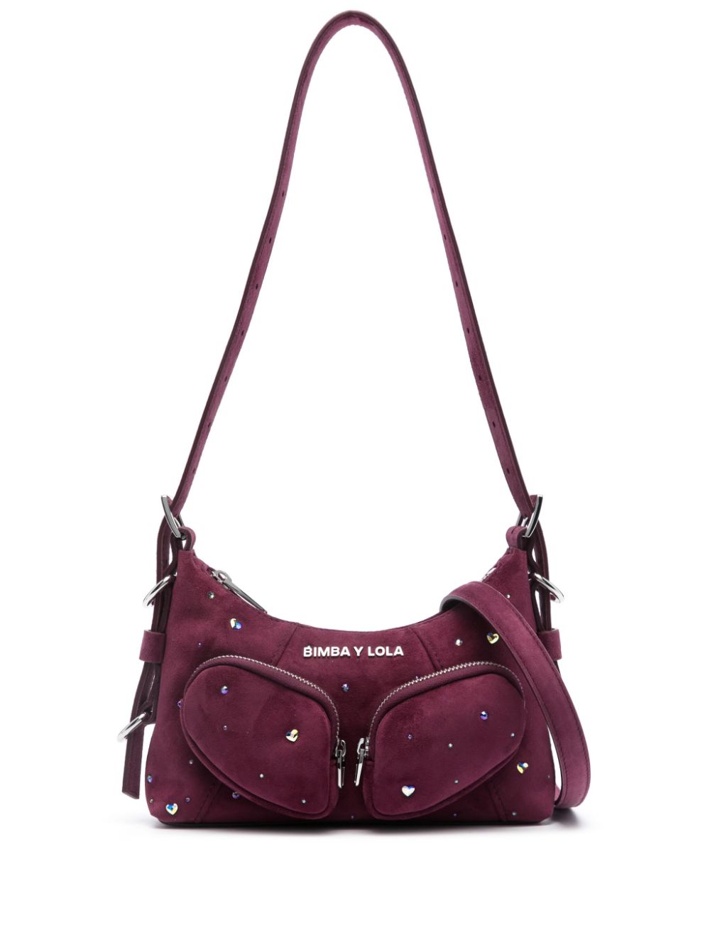 Bimba y Lola XS Pocket Schultertasche - Violett von Bimba y Lola