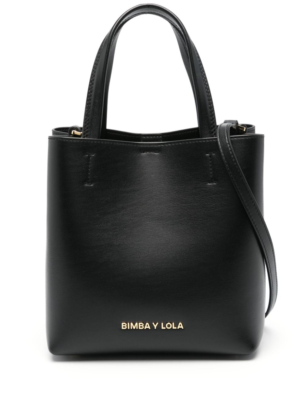 Bimba y Lola small Chihuahua tote bag - Schwarz von Bimba y Lola