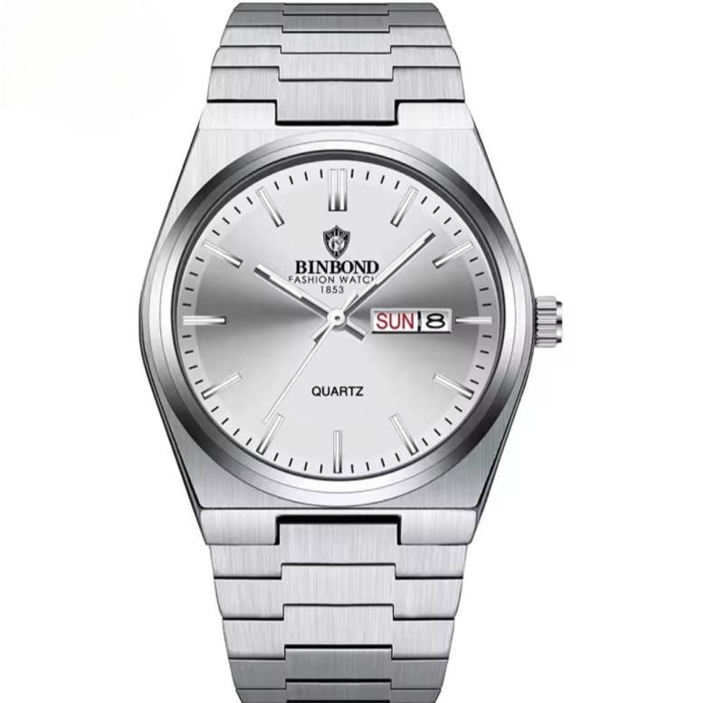 BinBond Quarzuhr Herrenuhr Armbanduhr Herren Uhr Männer Edelstahl Datum Luxus Quarz BinBond Quarzuhr, Datum, Tagesanzeige auf Englisch & Chinesisch BinBond Quarzuhr Herrenuhr Armbanduhr Herren Uhr Männer Edelstahl Datum Luxus Quarz BinBond Quarzuhr, Datum, Tagesanzeige auf Englisch & Chinesisch von BinBond