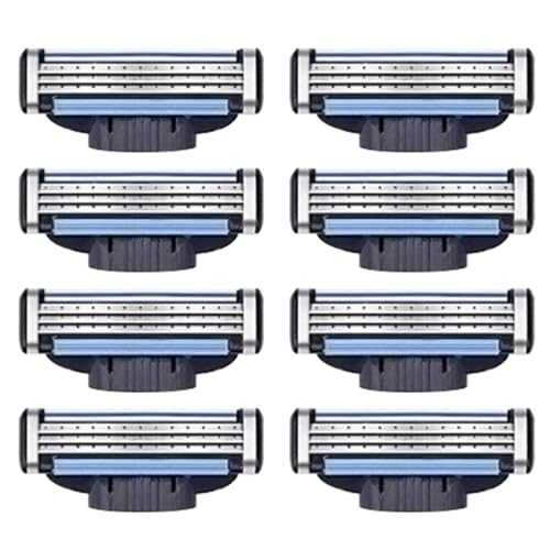 8 Stück Mach 3 Rasierklingen,für Nassrasierer Rasierklingen Gillette Mach 3,Herren Gillette 3,Ersatzklingen Kompatibel Rasierhobel,Original Manuelle Turbo,Handrasur,Rasierklingen-nachfüllung,Razor 8 Stück Mach 3 Rasierklingen,für Nassrasierer Rasierklingen Gillette Mach 3,Herren Gillette 3,Ersatzklingen Kompatibel Rasierhobel,Original Manuelle Turbo,Handrasur,Rasierklingen-nachfüllung,Razor von BinXiaoQin
