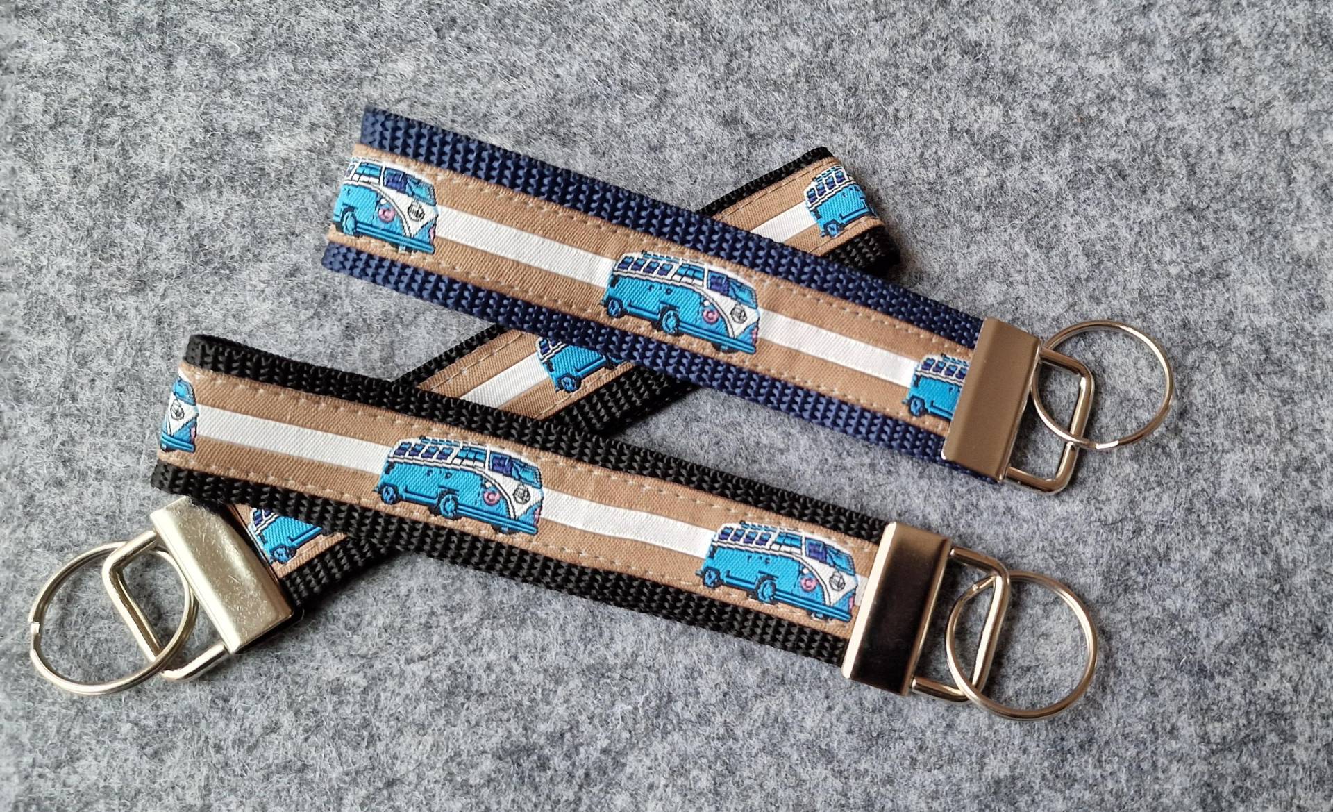 Schlüsselband Mit Retro-Bulli-Design Schlüsselband Mit Retro-Bulli-Design von BinaGreenHandmade
