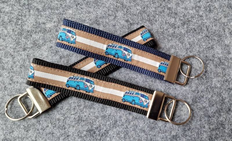 Schlüsselband Mit Retro-Bulli-Design Schlüsselband Mit Retro-Bulli-Design von BinaGreenHandmade
