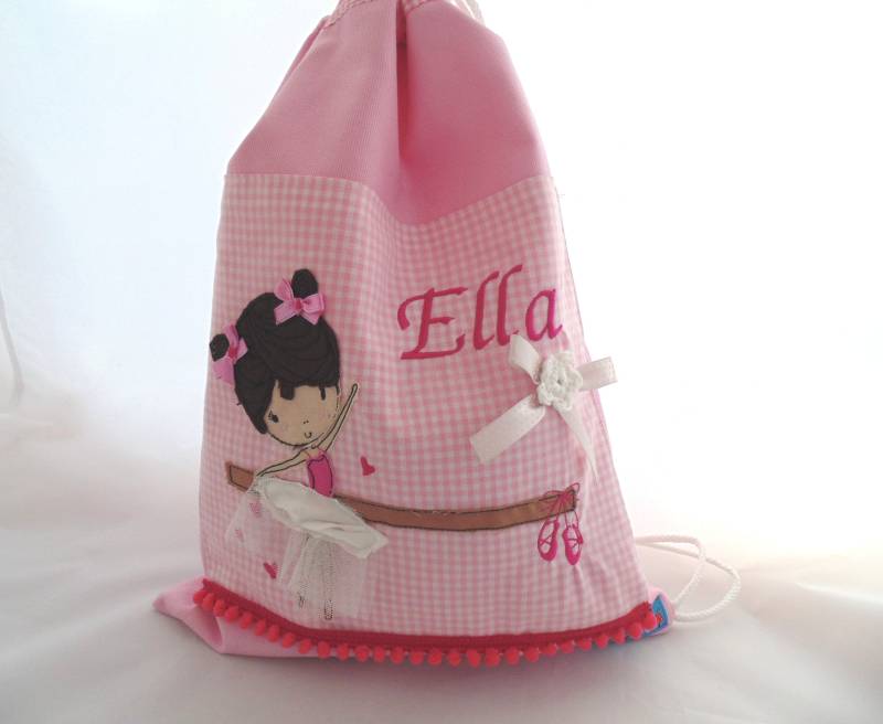 Turnbeutel Personalisierbar Mit Namen Und Motiv von BinesZauberwerkstatt