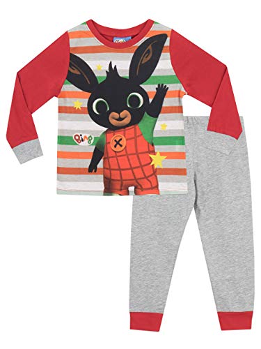 Bing Bunny Schlafanzug Jungen | Langarm Pyjama Kinder | Schlafanzüge für Jungen Mehrfarbig 110 von Bing