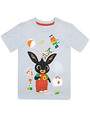 Bing Jungen T-Shirt Bunny Blau 110 von Bing