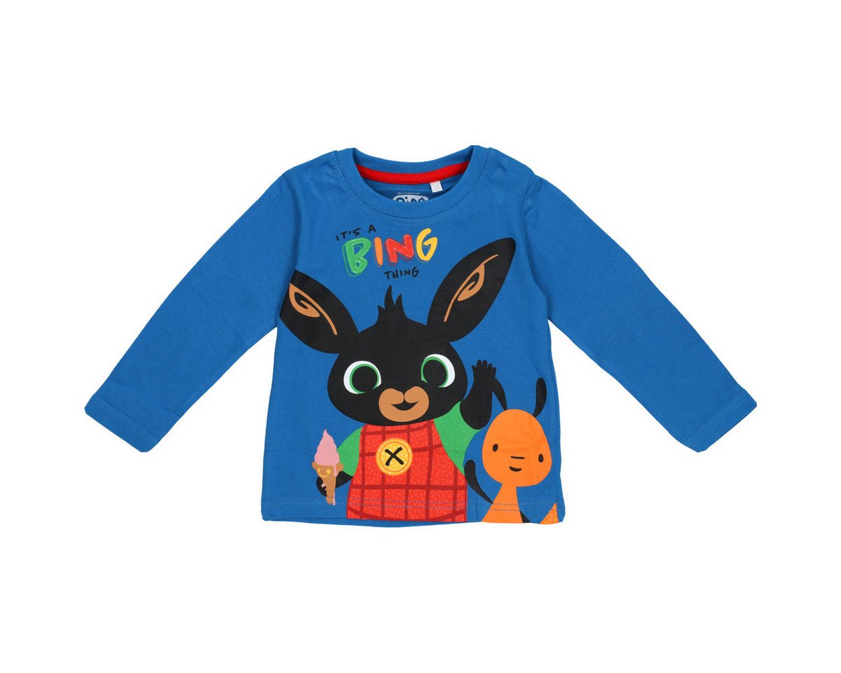 Bing Langarmshirt Bing & Flop Unisex Kinder Pullover, Sweatshirt, Pulli, Shirt, Longsleeve von Bing