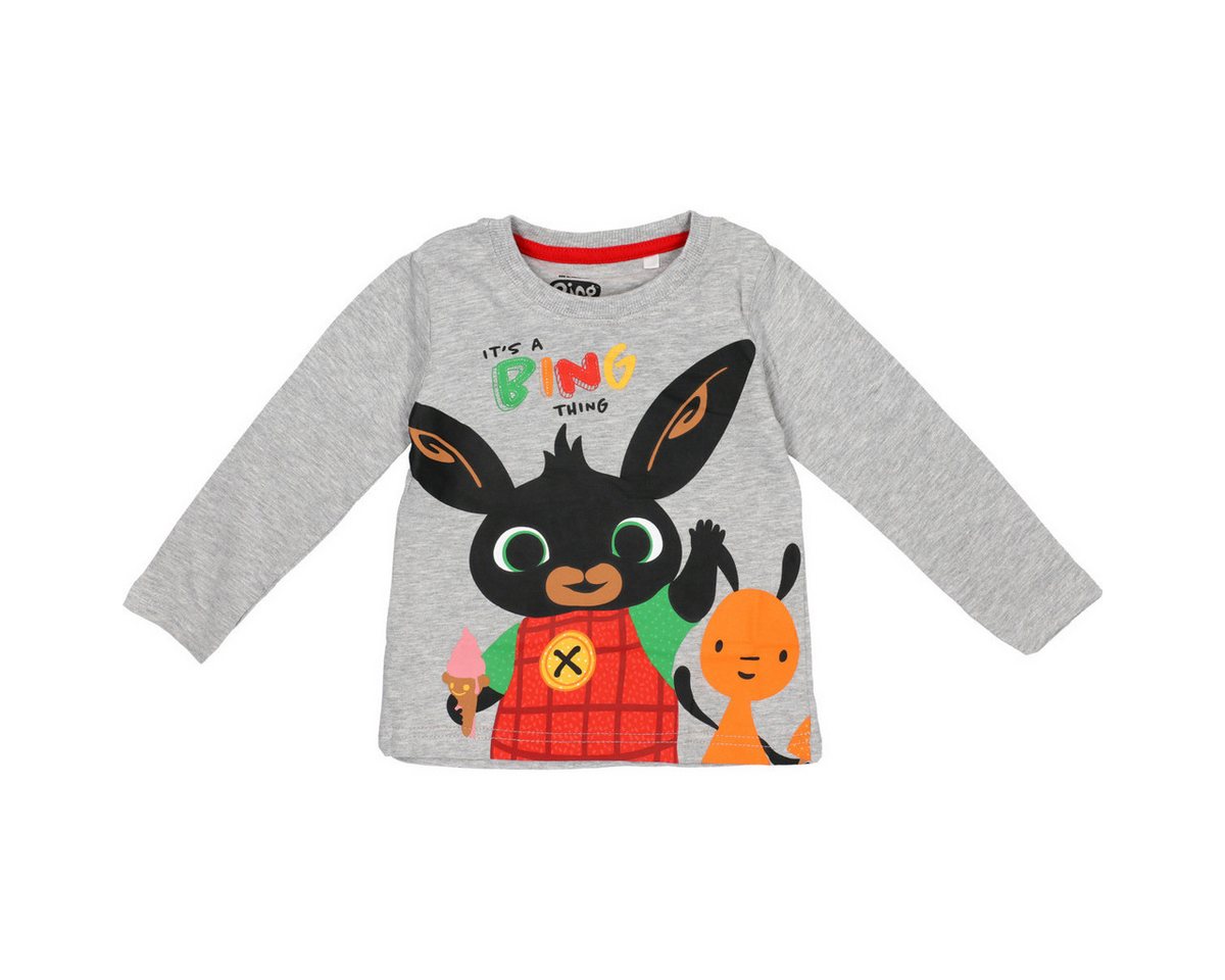 Bing Langarmshirt Bing & Flop Unisex Kinder Pullover, Sweatshirt, Pulli, Shirt, Longsleeve von Bing
