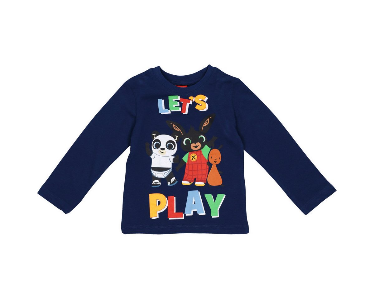 Bing Langarmshirt Let's Play Unisex Kinder Pullover, Sweatshirt, Pulli, Shirt, Longsleeve von Bing