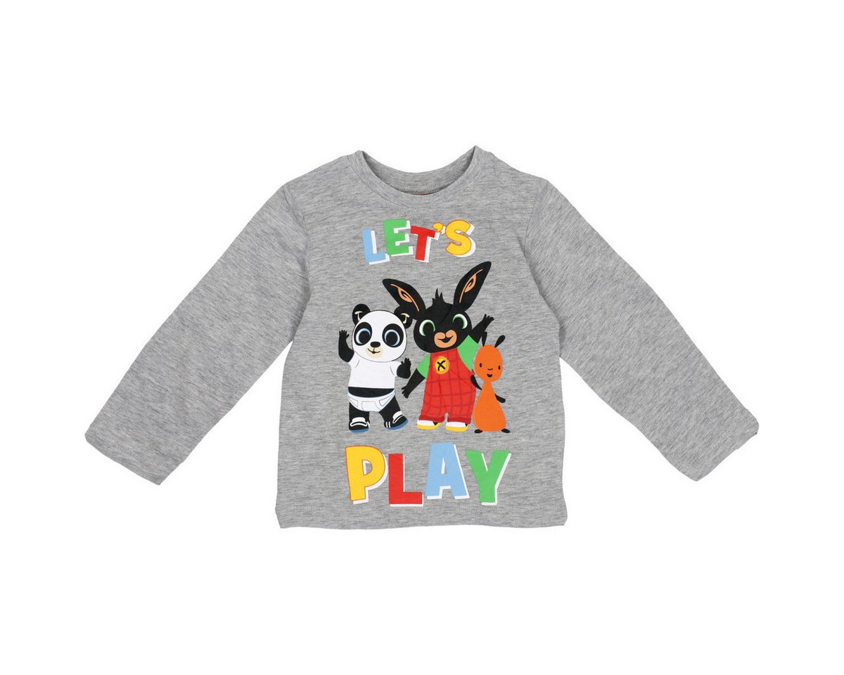 Bing Langarmshirt Let's Play Unisex Kinder Pullover, Sweatshirt, Pulli, Shirt, Longsleeve von Bing