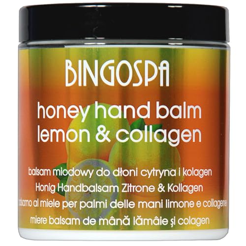 Honig Handbalsam mit Zitrone und Kollagen 250g BINGOSPA Honig Handbalsam mit Zitrone und Kollagen 250g BINGOSPA von BingoSpa