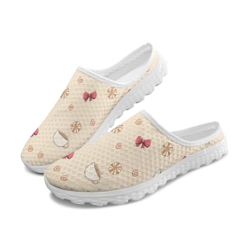 Binienty Damen-Schlupfpantoletten, Fußgewölbeunterstützung, Wanderschuhe, Netzstoff, Garten-Clog, Süßer Kaffee, 48 EU Binienty Damen-Schlupfpantoletten, Fußgewölbeunterstützung, Wanderschuhe, Netzstoff, Garten-Clog, Süßer Kaffee, 48 EU von Binienty