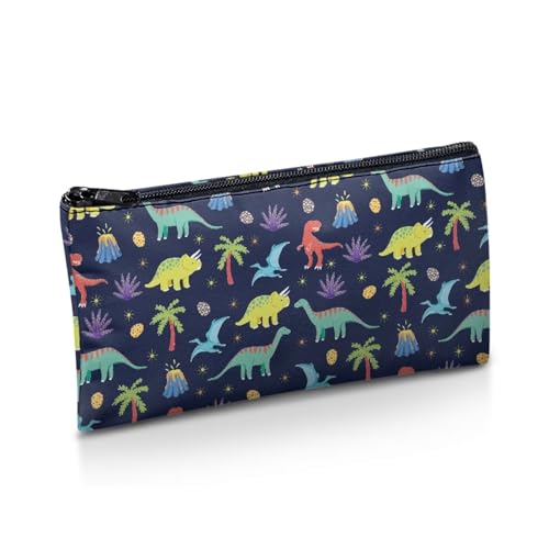 Binienty Federmäppchen für Jungen und Mädchen, Cartoon-Stiftehalter, Reißverschluss, Kosmetiktasche, Dinosaurier Binienty Federmäppchen für Jungen und Mädchen, Cartoon-Stiftehalter, Reißverschluss, Kosmetiktasche, Dinosaurier von Binienty
