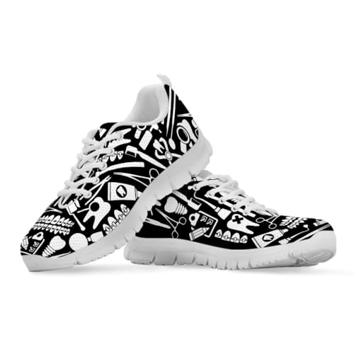 Binienty Sportliche Damen-Wanderschuhe, rutschfest, Memory-Schaum, Schnürung, Straßenlauf-Sneaker, Zahnarzt, 43 EU Binienty Sportliche Damen-Wanderschuhe, rutschfest, Memory-Schaum, Schnürung, Straßenlauf-Sneaker, Zahnarzt, 43 EU von Binienty