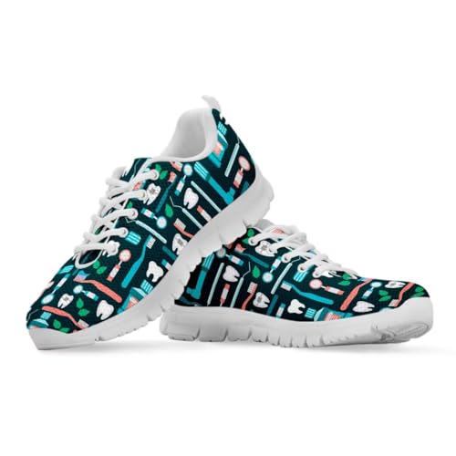 Binienty Sportliche Damen-Wanderschuhe, rutschfest, Memory-Schaum, Schnürung, Straßenlauf-Sneaker, dunkelgrün, 37 EU Binienty Sportliche Damen-Wanderschuhe, rutschfest, Memory-Schaum, Schnürung, Straßenlauf-Sneaker, dunkelgrün, 37 EU von Binienty