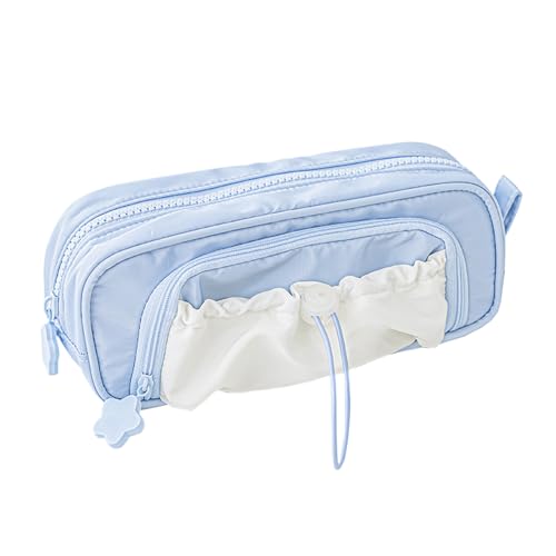 Biniveil Federmäppchen,Praktischer Stifteorganizer Mit Stauraum - Federmappe Halter für Büro Basteln Unterricht Schüler Jugendliche Kunst Reisen von Biniveil