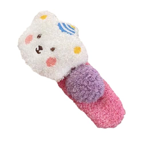 Biniveil Haarspangen Für Damen | Plüsch Bär Haarklemmen Entenschnapp Clip | Kinderschmuck Cartoon Zieraccessoires Bär Styling von Biniveil