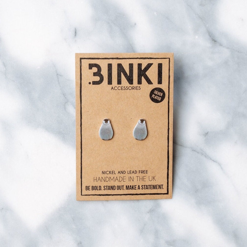 Baby Pinguin Ohrstecker - 1 Paar von BinkiAccessoriesUK