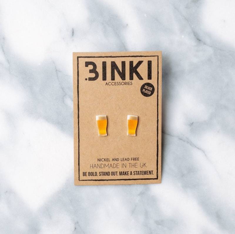 Bier Mit Schaum Kneipe/Bar Pint Glas Ohrstecker - 1 Paar Bier Mit Schaum Kneipe/Bar Pint Glas Ohrstecker - 1 Paar von BinkiAccessoriesUK