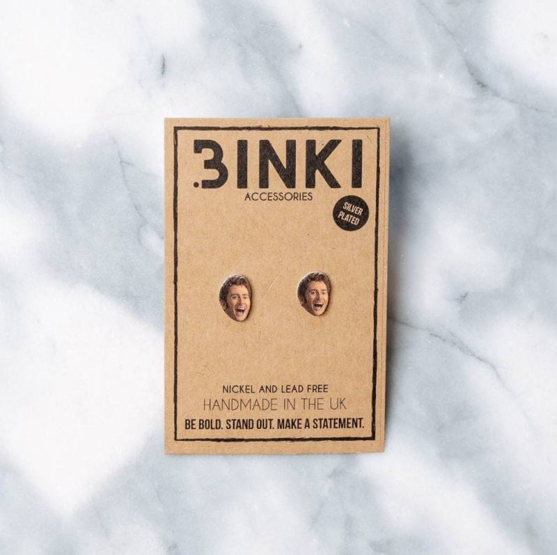 David Tennant/Doctor Who Brideslook-Schauspieler Gesicht Berühmtheit Film Fernsehen Ohrstecker - 1 Paar David Tennant/Doctor Who Brideslook-Schauspieler Gesicht Berühmtheit Film Fernsehen Ohrstecker - 1 Paar von BinkiAccessoriesUK