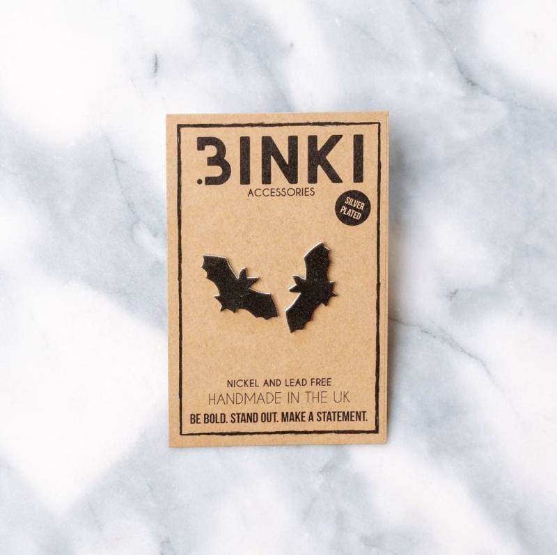 Halloween Schwarze Fliegende Fledermaus Tier Ohrstecker - 1 Paar Halloween Schwarze Fliegende Fledermaus Tier Ohrstecker - 1 Paar von BinkiAccessoriesUK