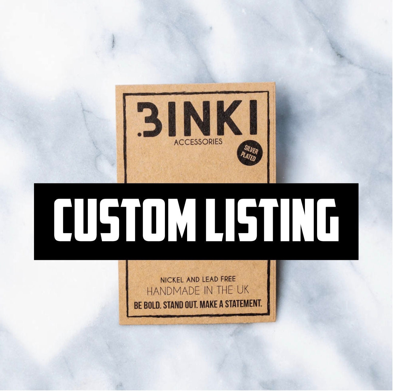 Personalisierter Freund/Freundin Schwester Bruder Haustier Ohrstecker - 1 Paar von BinkiAccessoriesUK