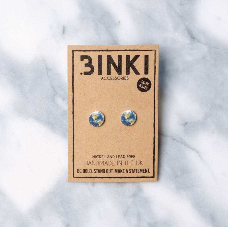 Planet Erde/Welt Umweltschützer Geographie Studenten Ohrstecker - 1 Paar Planet Erde/Welt Umweltschützer Geographie Studenten Ohrstecker - 1 Paar von BinkiAccessoriesUK